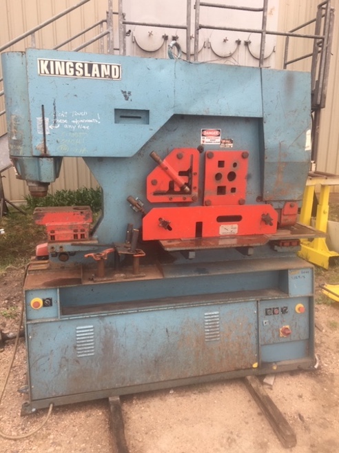 Used Kingsland Dual Operator 125-Ton Ironworker